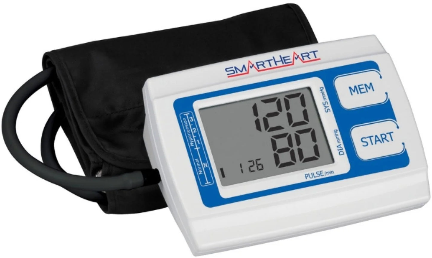 2 Pack - Smartheart Automatic Digital Blood Pressure Monitor, 1 Ea