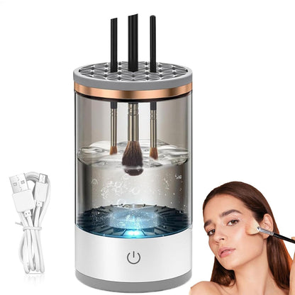 Makeup Brush Cleaner, Multi-Use Brush Cleaner, Portable Brush Cleaner, Cosmetic Brush Cleaner, Foundation Brush Cleaner, Makeup Cleaning Solution, Makeup Brush Tool, Brush Cleaning Machine