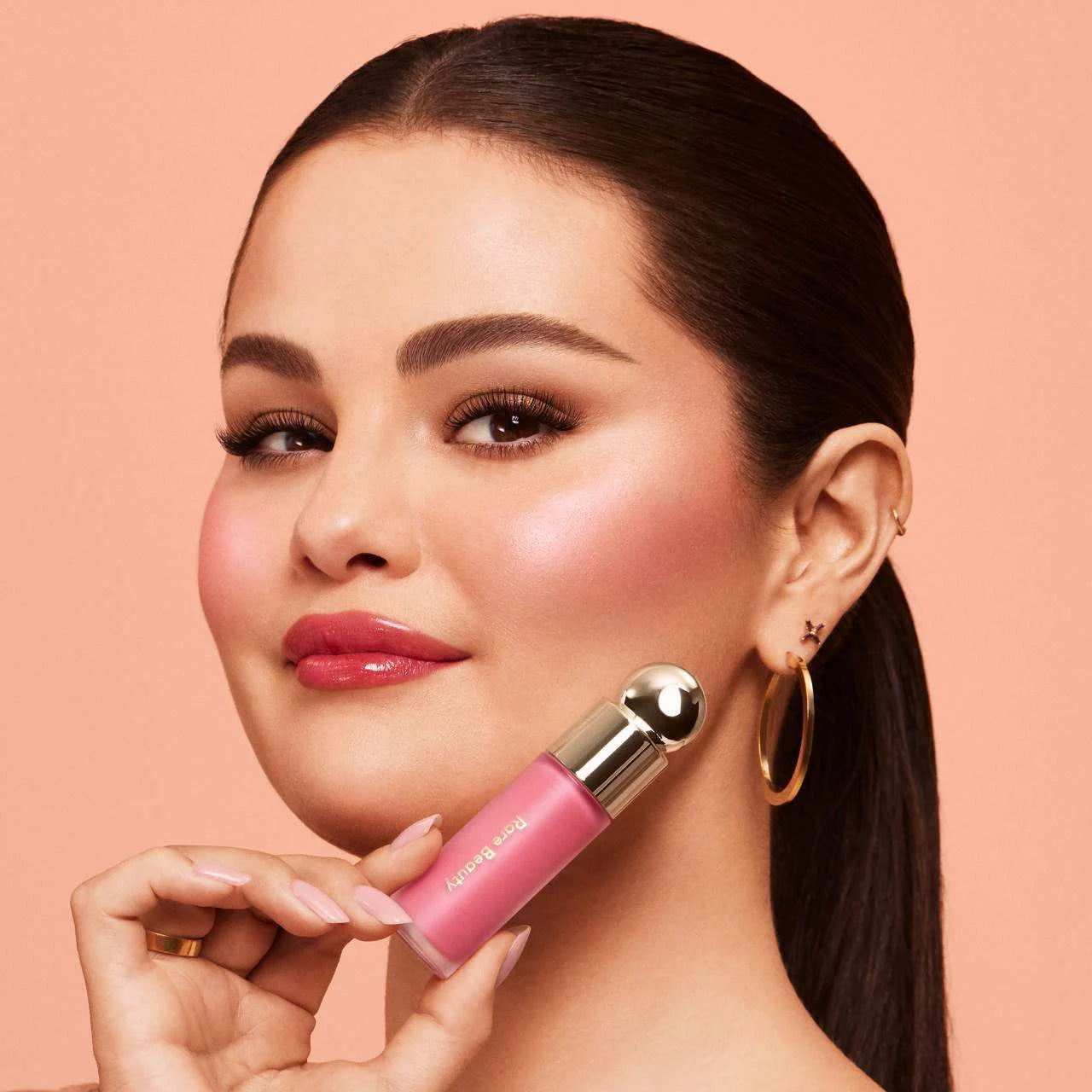 by Selena Gomez Soft Pinch Liquid Blush Color: Lucky Size: .25 FL OZ