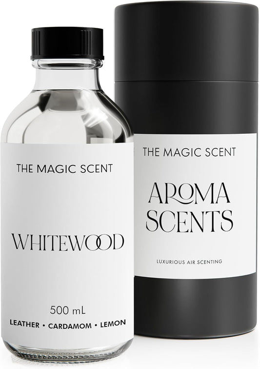 Whitewood Oils for Diffuser - HVAC, Cold-Air, & Ultrasonic Diffuser Oil Inspired by the 1 Hotel, Miami Beach - Essential Oils for Diffusers Aromatherapy (500 Ml)