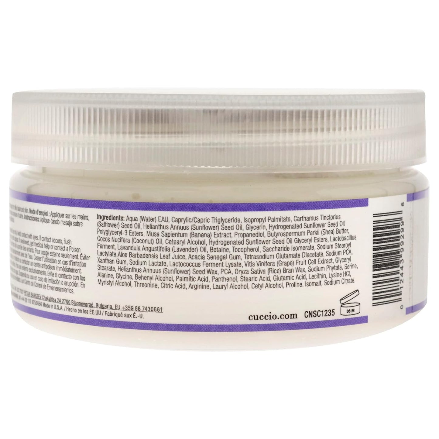 Skin Prebiotic Body Butter - Lavander Body Butter Unisex 8 Oz
