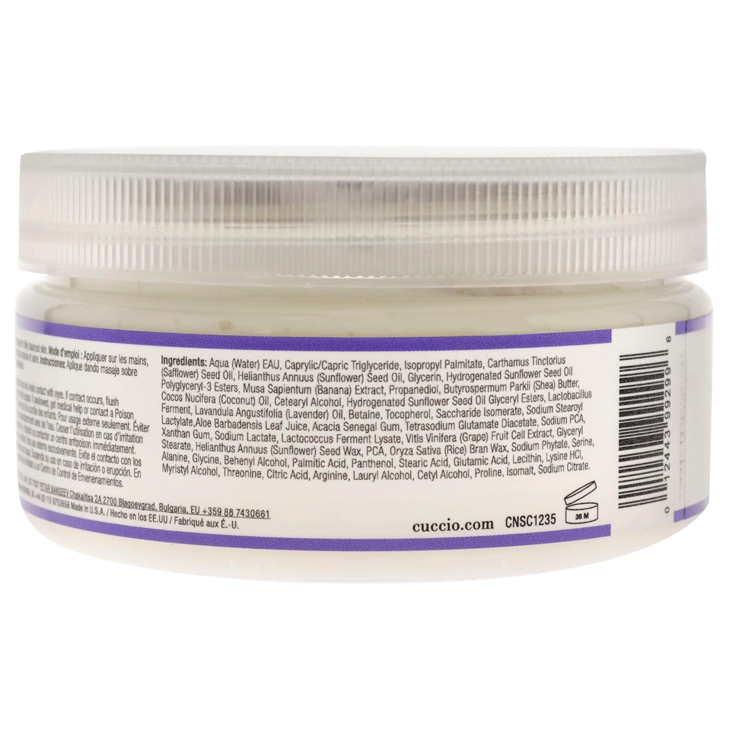 Skin Prebiotic Body Butter - Lavander Body Butter Unisex 8 Oz