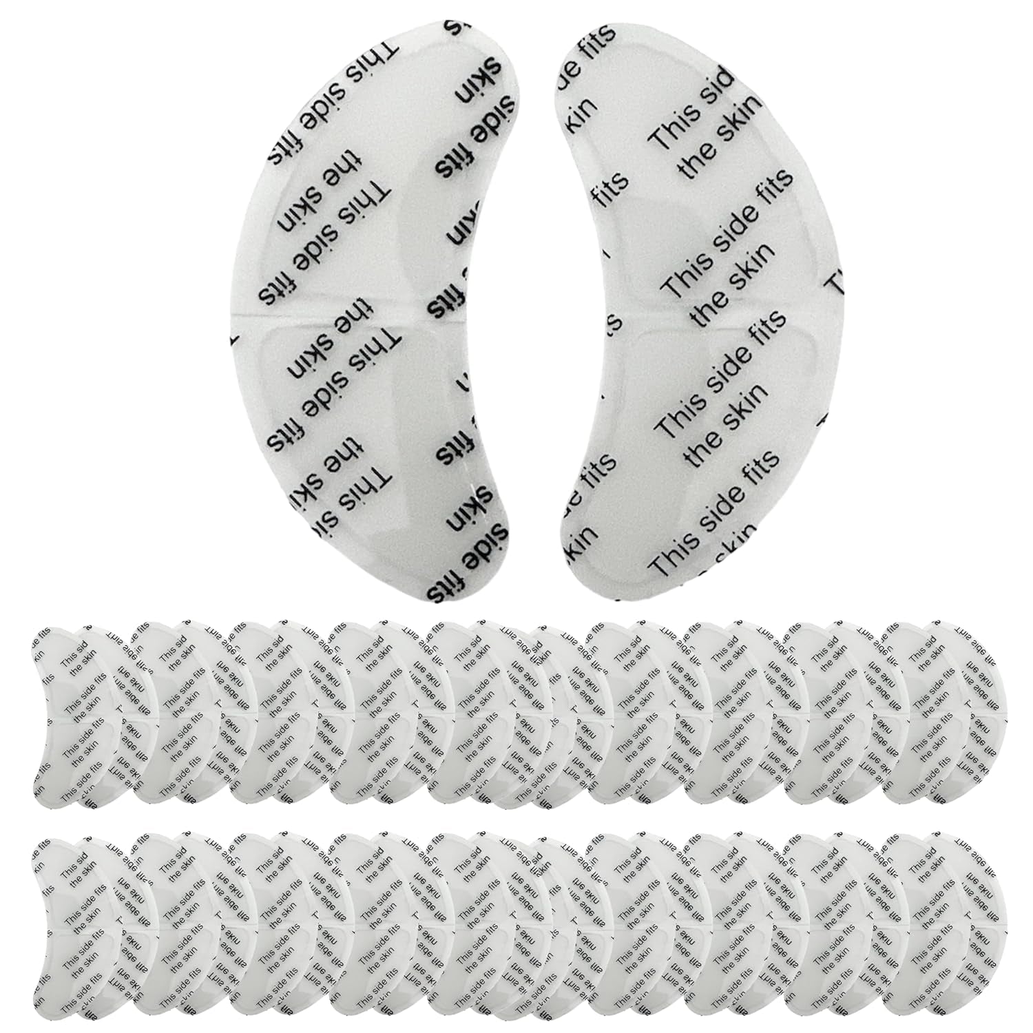 Red Light Therapy for Eyes - Reusable under Eye Patches - under Eye Red Light Therapy - Rechargeable Eye Mask - Eye Pods Light for under Eye Bags (50 Pairs of Stickers)