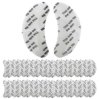 Red Light Therapy for Eyes - Reusable under Eye Patches - under Eye Red Light Therapy - Rechargeable Eye Mask - Eye Pods Light for under Eye Bags (50 Pairs of Stickers)