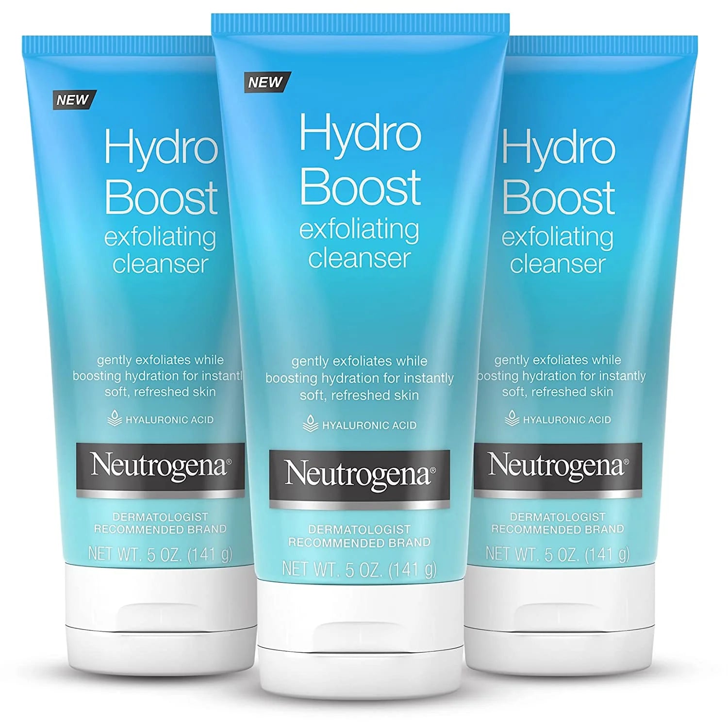 3 Pack -  Hydro Boost Exfoliating Cleanser 5 Oz