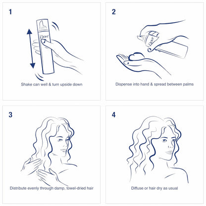 Style+Care Curls Defining Mousse, Soft Hold 7 Oz