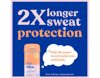 Advanced Dry Unscented Antiperspirant & Deodorant Clear Gel 3 Oz (Pack of 10)