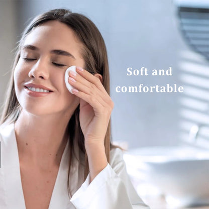 Reusable Makeup Remover Pads Cotton Pads with Washable Bag Bamboo Face Pads White,20 Pack