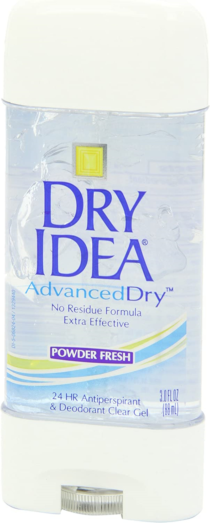 Dry Idea Antiperspirant Deodorant Gel Powder Fresh 3 Ounce Pack of 6