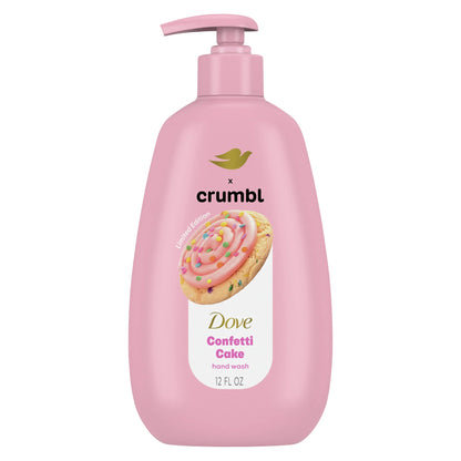 Crumbl Moisturizing Liquid Hand Wash Confetti Cake, 12 Oz