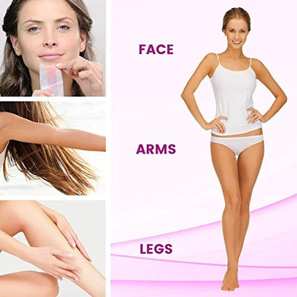 Botanic Inspirations Wax Strip Kit, 20 Count, for Bikini, Underarm, Face