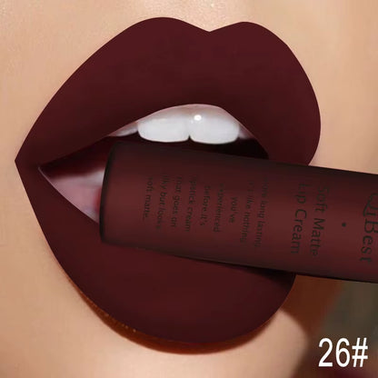 Nude Liquid s Waterproof Velvet Matte Lip Gloss Long Lasting Non-Stick Cup Lip Tint Makeup Pigment Lip Cosmetics