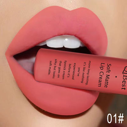 Nude Liquid s Waterproof Velvet Matte Lip Gloss Long Lasting Non-Stick Cup Lip Tint Makeup Pigment Lip Cosmetics