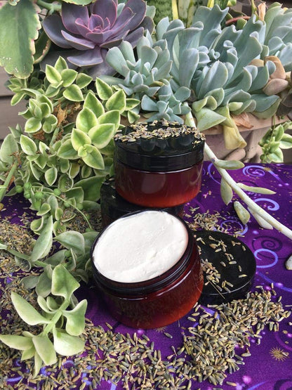 Luscious Lavender,Body Butter,4 Oz,Organic Body Butter,Moisturizing Body Butter,Natural Body Butter,Whipped Body Butter