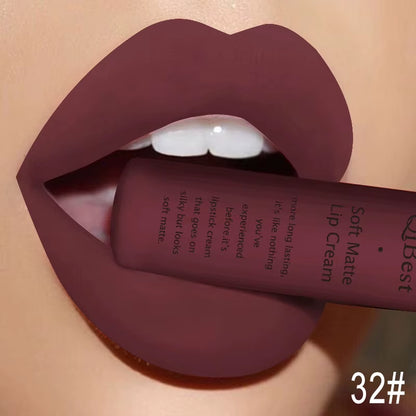 Nude Liquid s Waterproof Velvet Matte Lip Gloss Long Lasting Non-Stick Cup Lip Tint Makeup Pigment Lip Cosmetics