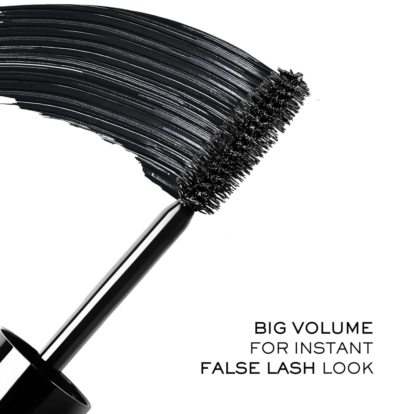 Monsieur Big Volumizing Mascara for up to 12X More Volume & 24H Wear - False Lash Effect - Black