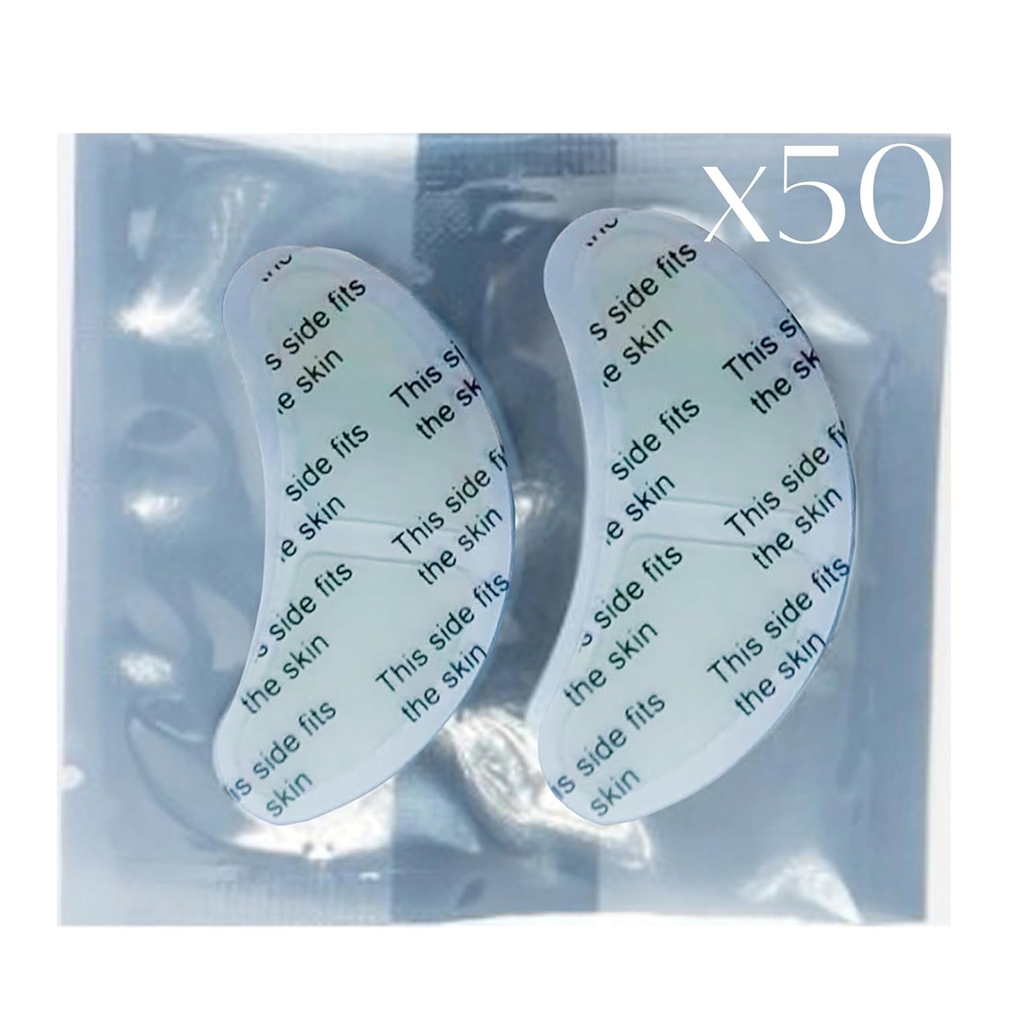 Red Light Therapy for Eyes - Reusable under Eye Patches - under Eye Red Light Therapy - Rechargeable Eye Mask - Eye Pods Light for under Eye Bags (50 Pairs of Stickers)