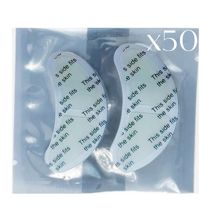 Red Light Therapy for Eyes - Reusable under Eye Patches - under Eye Red Light Therapy - Rechargeable Eye Mask - Eye Pods Light for under Eye Bags (50 Pairs of Stickers)