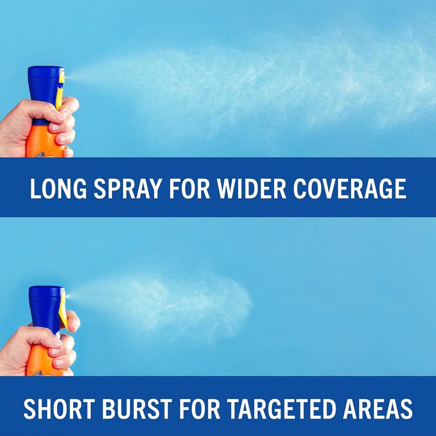 Sport 360 Coverage Sunscreen Spray SPF 50, Non-Aerosol, 360° Coverage, 5.5Oz Refillable Mist Bottle, Spray Sunscreen SPF 50