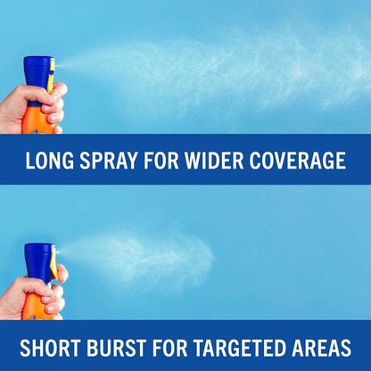 Sport 360 Coverage Sunscreen Spray SPF 50, Non-Aerosol, 360° Coverage, 5.5Oz Refillable Mist Bottle, Spray Sunscreen SPF 50