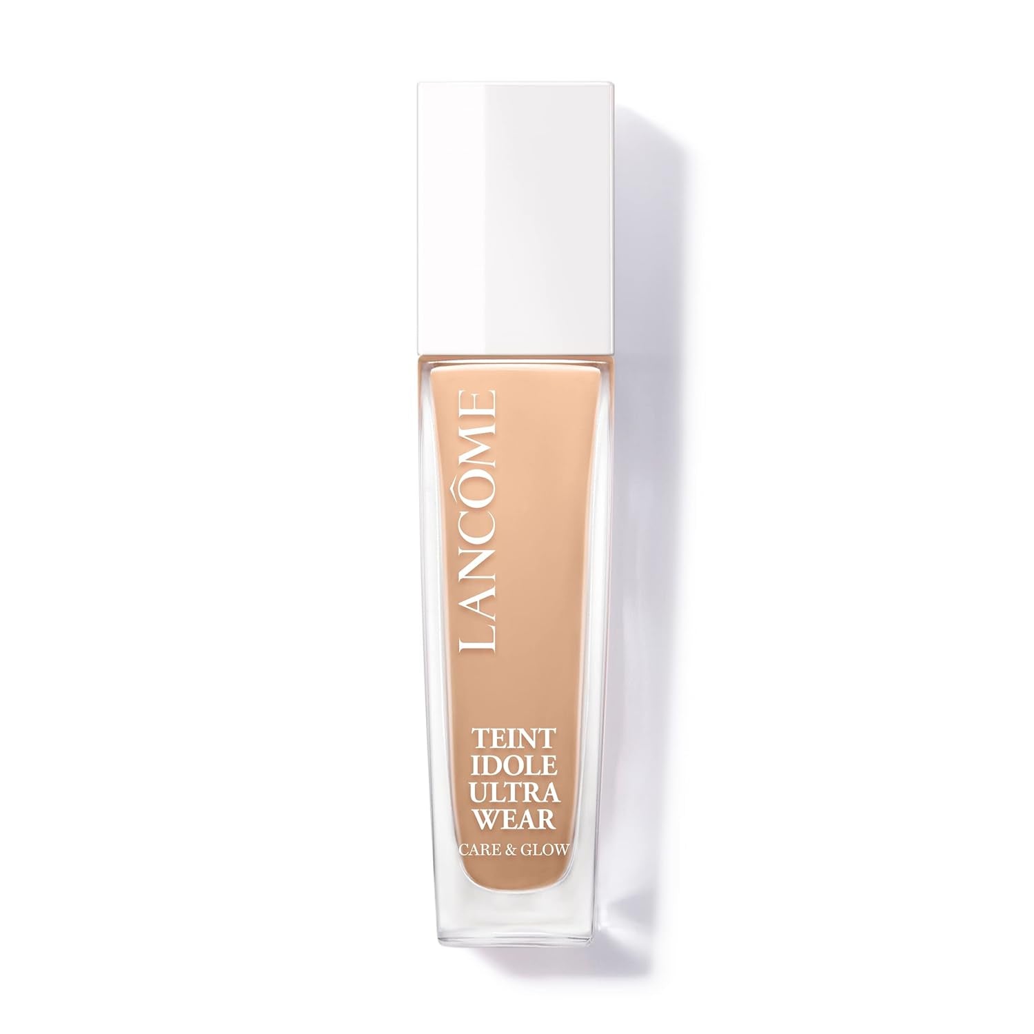 Teint Idôle Ultra Wear Care & Glow Foundation for up to 24H Healthy Glow - SPF27 - Medium Buildable Coverage & Natural Glow Finish