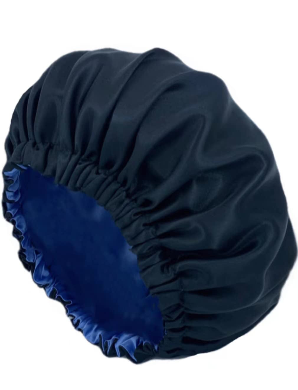 2 Pack Reversible Satin & Silk Hair Bonnets for Sleeping & Nightcap Use