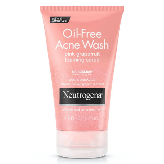 Pink Grapefruit Foaming Scrub, 4.2 Oz.