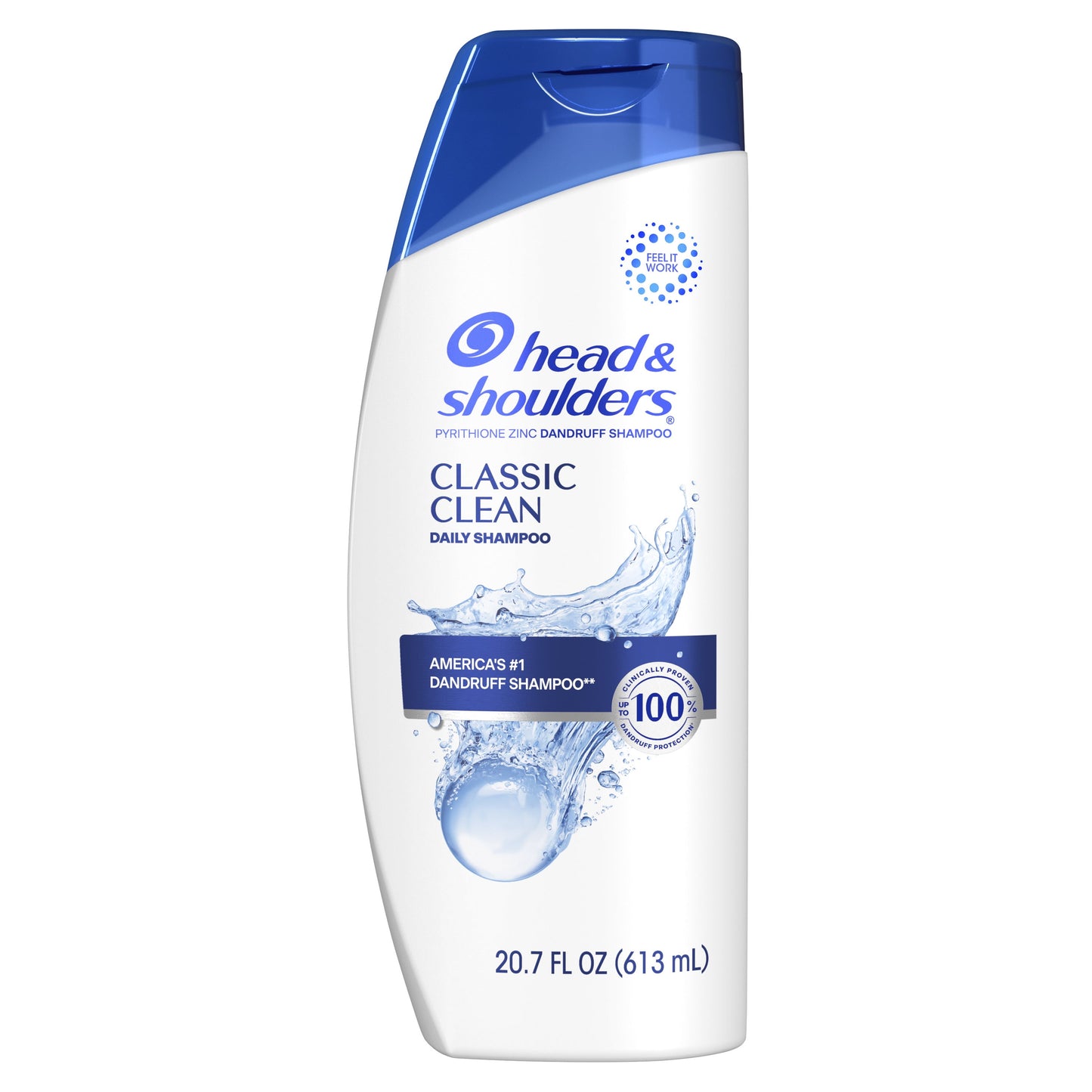 Head and Shoulders Dandruff Shampoo, Classic Clean, 20.7 Oz