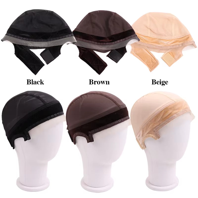 Wig Grip Cap with Silicone Dots for Keeping Wigs in Place Non-Slip Seamless Wig Cap Women Base Cap for Wearing Wig 1Pcs