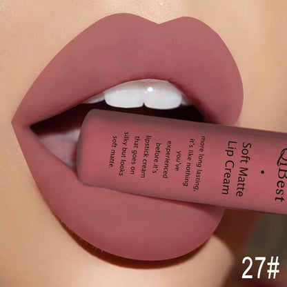 Nude Liquid s Waterproof Velvet Matte Lip Gloss Long Lasting Non-Stick Cup Lip Tint Makeup Pigment Lip Cosmetics