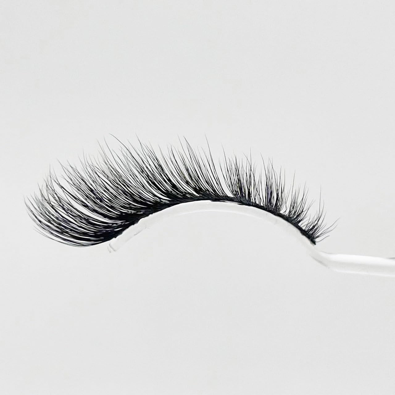 3D CAT EYE LASHES-FOXY EYE LASHES-FAUX MINK-FALSE EYELASHES-FULL GLAM LASHES-WATERPROOF-REUSABLE 1Pair (SMOKY)