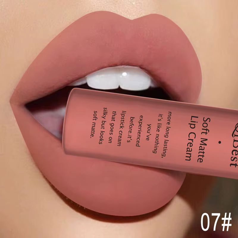 Nude Liquid s Waterproof Velvet Matte Lip Gloss Long Lasting Non-Stick Cup Lip Tint Makeup Pigment Lip Cosmetics