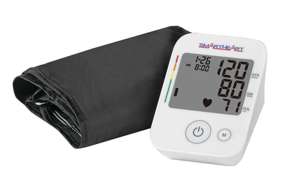 Automatic Arm Digital Blood Pressure Monitor W/ Wide-Range Cuff