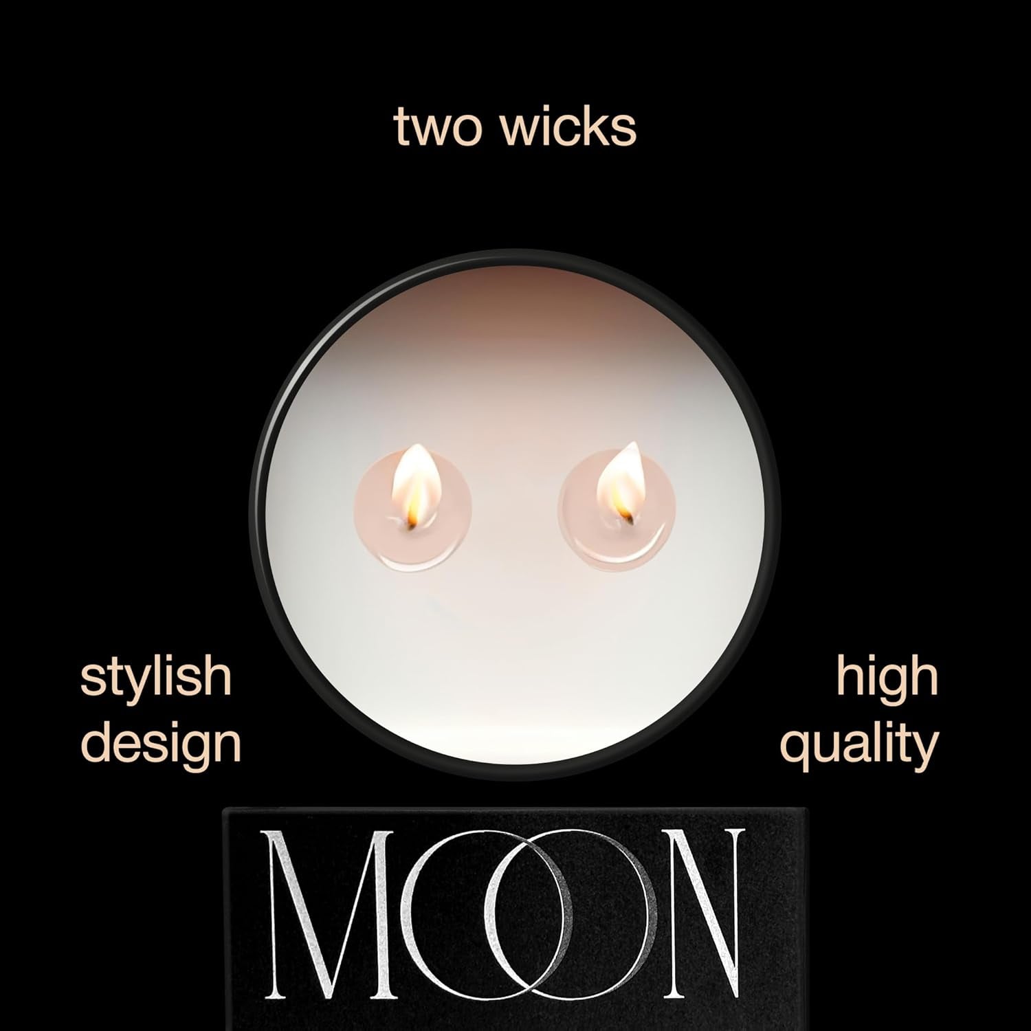 Scented Candles for Men & Women by  |Clean Non Toxic Candles | Luxury Candles | Salted Sage Jar Candles |