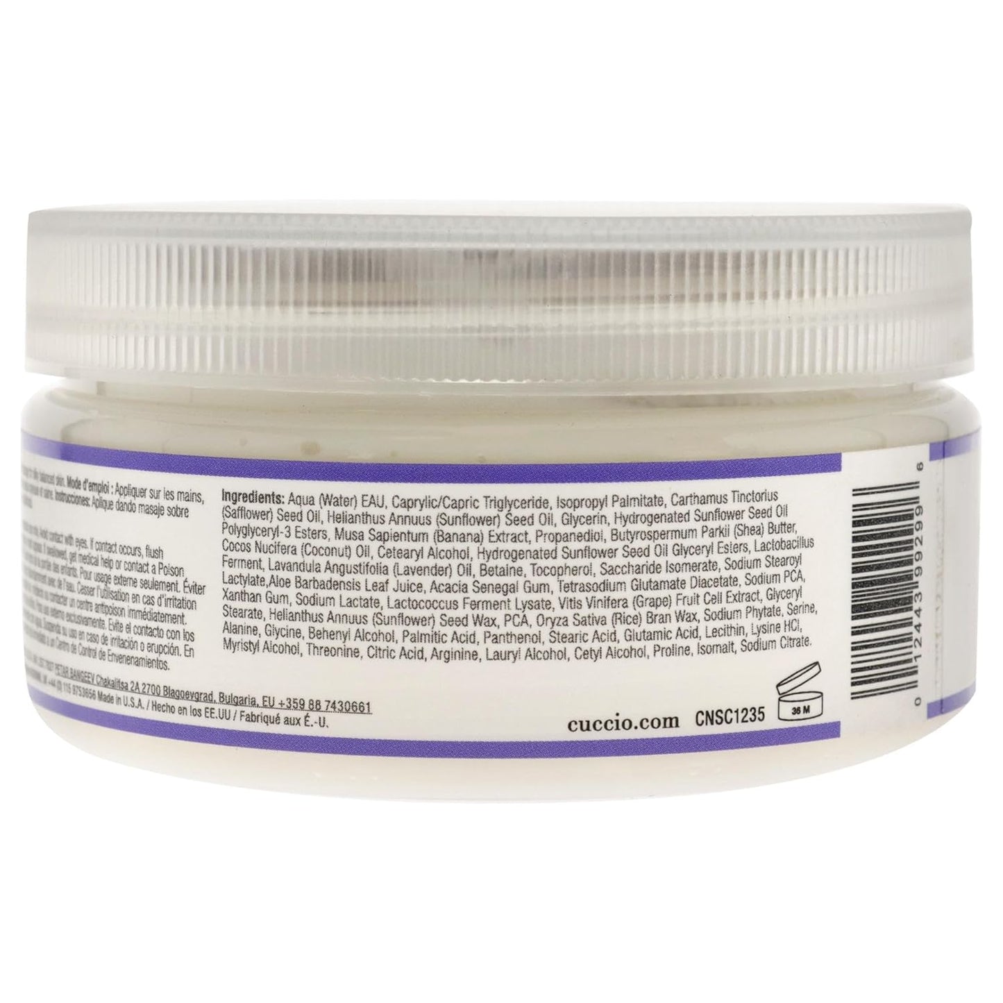 Skin Prebiotic Body Butter - Lavander Body Butter Unisex 8 Oz