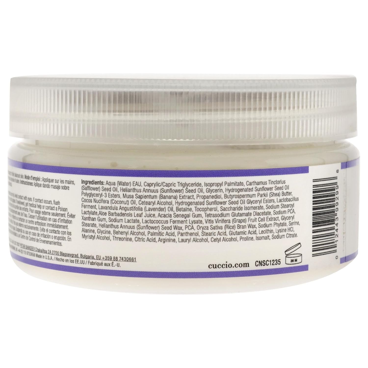 Skin Prebiotic Body Butter - Lavander Body Butter Unisex 8 Oz