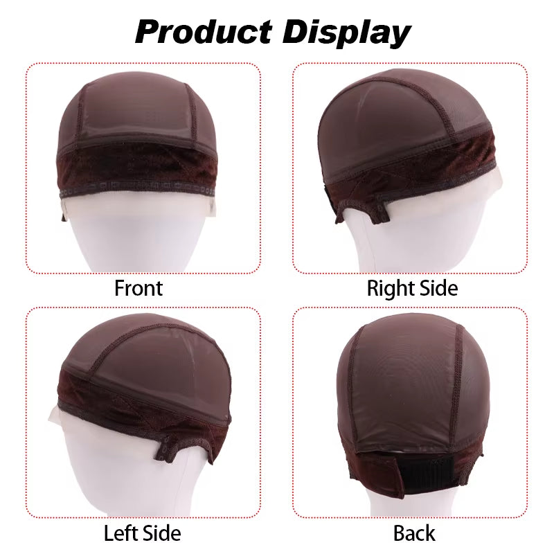 Wig Grip Cap with Silicone Dots for Keeping Wigs in Place Non-Slip Seamless Wig Cap Women Base Cap for Wearing Wig 1Pcs